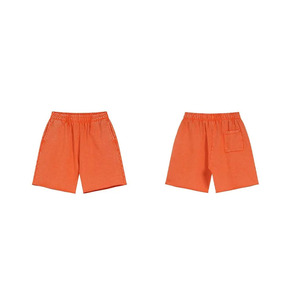 Shorts Homme Personnalisés Épais Effet Délavé Soleil Usé Streetwear Jogging Vintage Délavé à l'Acide pour Homme - Product Image 4