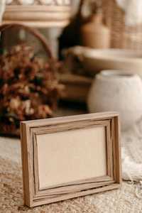 Recycled <b>Wood</b> <b>Picture</b> <b>Frame</b>: Rustic Farmhouse Decor, 4x6 inch - Product Image 5