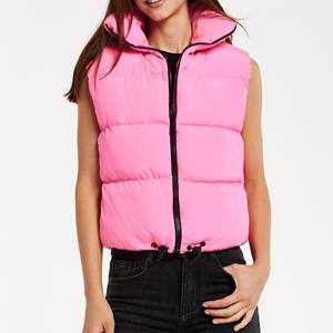 Nuevo Chaleco Acolchado Ligero con Cierre, Chaleco Corto de Moda para Mujer, Chaleco de Invierno sin Mangas, Chaleco Acolchado - Product Image 1