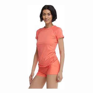 Solid Color Casual Women's 2-Piece Shorts <b>Set</b> Spring/Summer Sports Wear Eco-Friendly Quick Dry Breathable Wholesale - Product Image 6