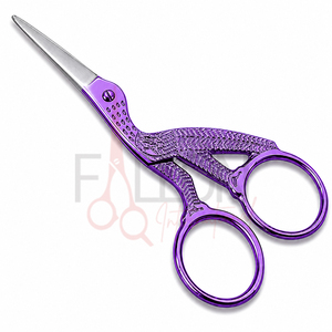 Luxury Gold Stork Embroidery <b>Scissors</b> Stainless Steel Vintage Bird <b>Sewing</b> <b>Scissors</b> Hair Trimming <b>Scissors</b> OEM ODM - Product Image 5
