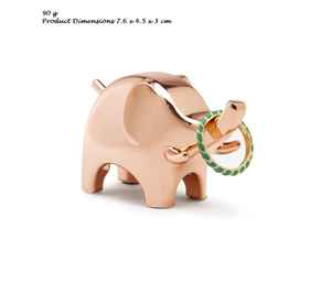 ที่เก็บแหวนรูปสัตว์ New Vision |   แท่นโชว์เครื่องประดับสีเงินเมทัลลิก |   ของตกแต่งโต๊ะทำงานและของขวัญสไตล์ร่วมสมัยน่ารัก - Product Image 3