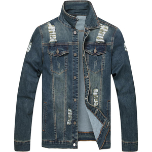 Chaqueta Vaquera Premium para Hombre, Diseño Casual y Urbano, Cuello Alto Cómodo, a Precio Accesible - Product Image 1