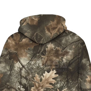 Sweat à capuche polaire personnalisé pour homme, respirant et anti-humidité, idéal pour la chasse et le camping en extérieur - Product Image 5