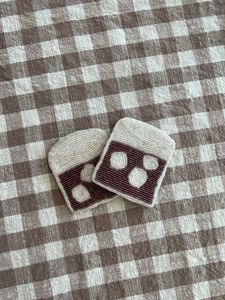 Beautiful Handcrafted Embroidery <b>Beaded</b> <b>Coaster</b> with Unique Artistic Design for Tea Coffee and Dining Table Decor - Product Image 6