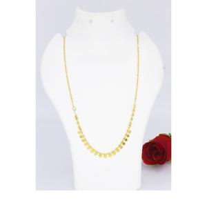 Collar de cadena Joyería Venta al por mayor Venta caliente Clásico Ajustable Chapado en oro Dubai Cadena Diseño de joyería India - Product Image 6