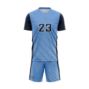 Nouvelles tenues de volley-ball de haute qualité pour équipes et clubs, tissu respirant avec impression par sublimation intégrale, ensemble parfait. - Product Image 1