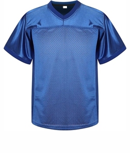 Maillot de rugby en mesh à manches courtes personnalisable en gros avec impression par sublimation, respirant, haute qualité, personnalisable - Product Image 2