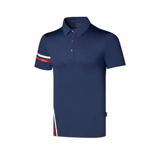 Camiseta Polo de Diseño Nuevo para Hombre, para Verano, en Algodón de Alta Calidad, Talla Grande, Material Informal, Diferentes Colores - Product Image 3