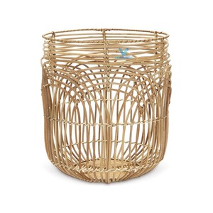 Cesta de Almacenamiento de Bambú Natural, Tejida a Mano, Ecológica, Organizador para Artículos Esenciales del Hogar - Product Image 4
