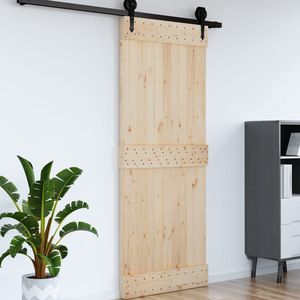 NARVIK 35.4 porta del fienile in legno massello di pino "x 82.7" bella porta artigianale - Product Image 4