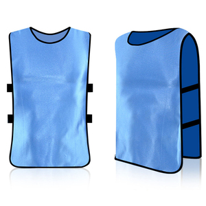 Custom Reversible Soccer <b>Bibs</b> Adults Mesh <b>Training</b> Vest Digital Print Anti-Bacterial Eco-Friendly Breathable Club Team Name - Product Image 3