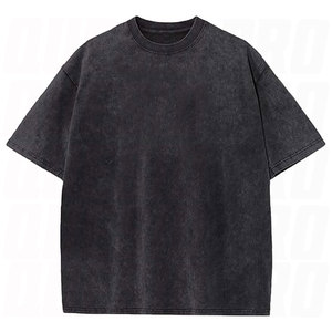 Camisetas para Hombre con Diseño Religioso de Dios y Fe, Versículo de la Cruz, Estampado Gráfico Oversize, Lavado Ácido y Vintage, Estilo Streetwear Espiritual - Product Image 1