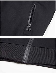 Conjunto de chándal informal personalizado de alta calidad para hombre, chándal de manga larga con cremallera completa para correr, ropa deportiva de invierno de talla grande - Product Image 5