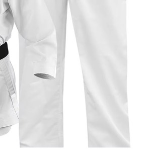 Uniformes de karaté de qualité supérieure, 100% coton, respirants, légers, vêtements de sport d'arts martiaux, ceinture ajustable à la taille, costumes de judo en 2 pièces - Product Image 3