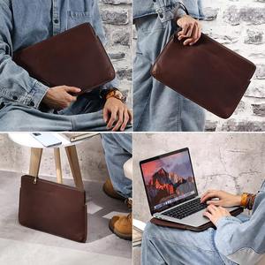 Funda y Estuche para Laptop de Cuero Genuino Resistente, Estilo Vintage para Macbooks y Laptops LS-0278, Venta al Por Mayor - Product Image 4
