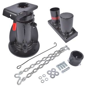 Adattatore Regolabile per 5th Wheel/Gooseneck C5GX1216, Capacità di Traino 20.000 Libbre, Accessori per Camion con Cassone Corto - Product Image 5