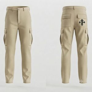 Pantalones Casuales de Seis Bolsillos para Hombre, Material Poliéster/Algodón, Secado Rápido, Transpirables, Logotipo Personalizado, Cintura Media, Bolsillos de RIVIAN ATLANTIC - Product Image 1
