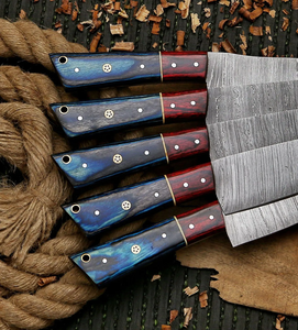 Professional Restaurant Grade Damascus Steel Chef <b>Knife</b> <b>Set</b> Wooden Handle Professional Cooking <b>Knife</b> <b>Set</b> Supplier - Product Image 2