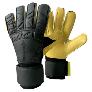 Daizen Star Latex Football Goalkeeper Gloves Full Finger Non-Slip Breathable Hook/Loop Adjustable Wrist <b>Strap</b> Unisex - Product Image 2