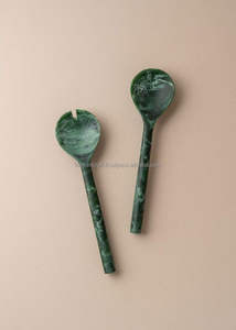 Premium Resin Salad Server Set with <b>Serving</b> <b>Spoon</b> Salad Tools Dishwasher Safe Eco-Friendly Low Price for Home & Hotels - Product Image 6