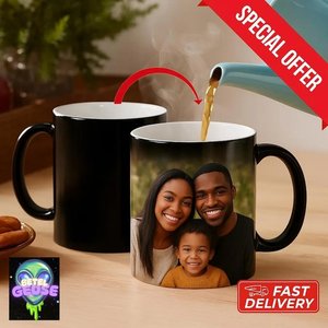 Mug à café en céramique personnalisé avec logo et texte, 11 oz, en grès avec anse contrastante, compatible lave-vaisselle et micro-ondes, idéal pour cadeau, maison, service ODM - Product Image 2