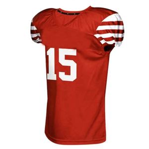 Uniforme de fútbol americano personalizado de secado rápido Ropa deportiva Uniforme de fútbol americano de color sólido - Product Image 5