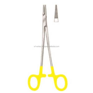 Porte-aiguilles chirurgicaux manuels réutilisables en acier inoxydable de haute qualité A-1 VERITAS Crile-Wood T/C, instruments de suture - Product Image 5