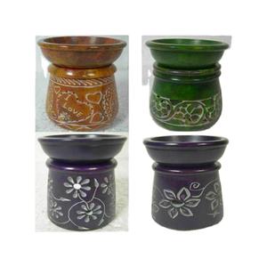 Brûleur à mazout d'arome de stéatite noire pure pour le parfum de maison et d'hôtel - Product Image 2