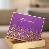 Boîte cadeau de luxe en chocolat magnétique avec fenêtre transparente |   Emballage artisanal de qualité supérieure pour cadeaux de desserts festifs dorés