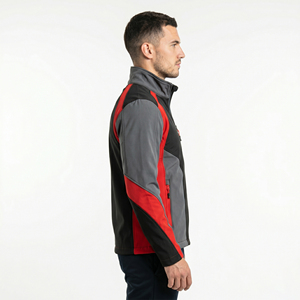 Chaqueta de Motociclismo Softshell de Alta Calidad para Hombre, Cuello Personalizado, Resistente al Viento, Transpirable, Ropa Deportiva Informal para Todas las Temporadas - Product Image 5
