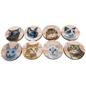 Support de téléphone en bois rond personnalisé pour fournitures d'artisanat - Product Image 2