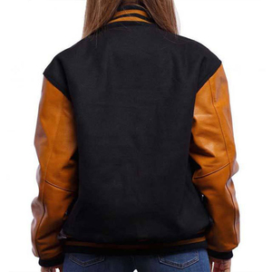 Spring and Autumn New Women's <b>Jacket</b> Slim Fit Ladies Top Cotton Fashion Casual Women's Baseball Varsity <b>Jacket</b> - Product Image 5