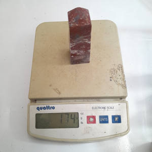 Piedras Preciosas de Torre Roja de Indonesia Naturales de Alta Calidad al por Mayor, Cristales Curativos Hechos a Mano, Tamaño 95 mm - Product Image 4