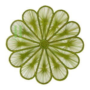 Set de table en corde de papier de haute qualité, tailles personnalisables, variété de couleurs, pour la décoration de table de salle à manger, Noël, OEM du Vietnam, vente en gros - Product Image 6