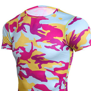 Camiseta de Compresión Personalizada de Alta Calidad – Impresión por Sublimación Completa, Tejido de Punto Suave de Algodón y Bambú Hecho en Pakistán - Product Image 2