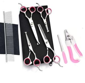 Pet Grooming <b>Kit</b> High Quality Hair Cutting Scissors Set for Pets - Product Image 3