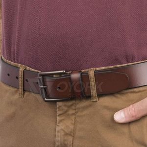 Cinturón de Cuero Hecho a Medida, Cinturón de Cuero Cómodo con Material Duradero y Acabado Elegante para un Estilo Diario - Product Image 6