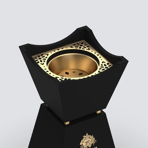 Quemador de Incienso Religioso de Madera Hecho a Mano con Base de Sándalo, Doble Compartimento, Difusor Aromático, Diseño de Tapa Redonda - Product Image 6