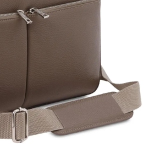 Bolso para portátil de cuero sostenible de alta calidad, resistente al viento, de secado rápido, con múltiples bolsillos, para uso diario, duradero. - Product Image 5