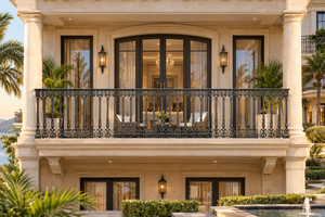 Balustrades de balcon et d'escalier en fonte de style victorien traditionnel, résistantes à la rouille, à montage sur terrasse, pour extérieur, parcs, halls, villas et appartements - Product Image 2
