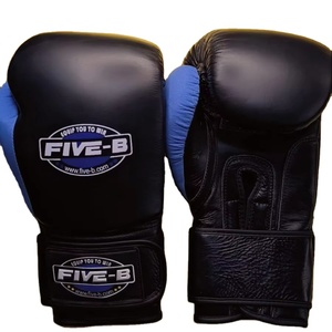 Gants de boxe professionnels légers et respirants en cuir 2025 avec fermeture pour l'entraînement – Fabrication OEM - Product Image 1