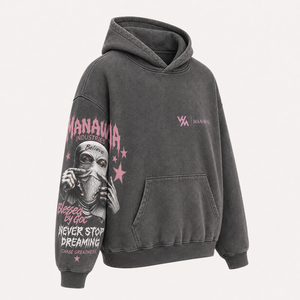 เสื้อสเวตเชิ้ตคอกลมทรงโอเวอร์ไซส์ MANWA สำหรับทุกเพศ สไตล์สตรีทแวร์ ผ้าฝ้าย 100% เฟรนช์เทอร์รี่ ดีไซน์กระเป๋าแบบเรียบง่าย เหมาะสำหรับใส่ในฤดูหนาว คุณภาพสูง รับผลิตแบบ OEM - Product Image 2