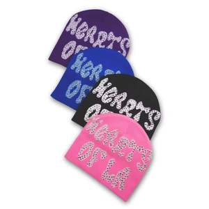 Bonnets en tricot classiques pour hommes en fil de coton, personnalisés avec broderie 3D - Product Image 2