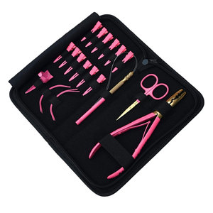 Kits professionnels d'extensions capillaires, équipement complet de salon et accessoires de beauté, installation, retrait et coiffage d'extensions capillaires - Product Image 1