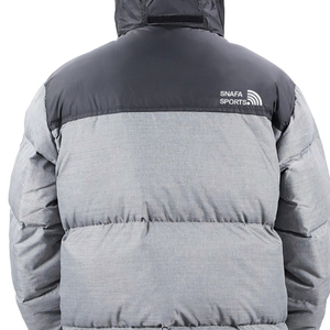Dernier design, veste matelassée pour homme en polyester 100%, col à capuche, fermeture éclair. - Product Image 4