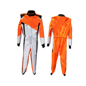 Traje de Carreras Rojo de Manga Larga para Hombre, Ignífugo, con Bloques de Color, Ropa de Motociclismo y Automovilismo para Adultos, para Todas las Estaciones - Product Image 5