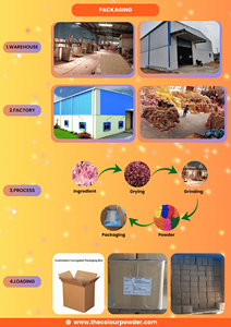 Poudre de couleur biodégradable certifiée par la FDA |   Non toxique, bio-sûr, conforme à la norme OSHA |   Utilisation pour course amusante et festival - Product Image 2