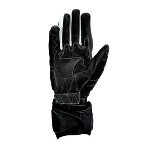 Heavy Duty Motorbike Gloves Protection <b>Full</b> Finger Leather Motorcycle Riding Gloves Non <b>Slip</b> Carbon Fiber Gloves Custom - Product Image 4