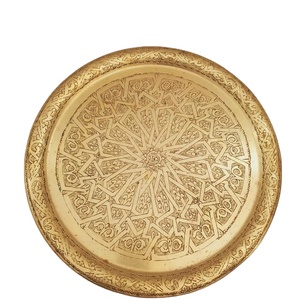 Plato de Servicio de Metal para Restaurante, Catering, Hotel, Banquete, Presentación de Alimentos, Cocina Comercial, Duradero - Product Image 1